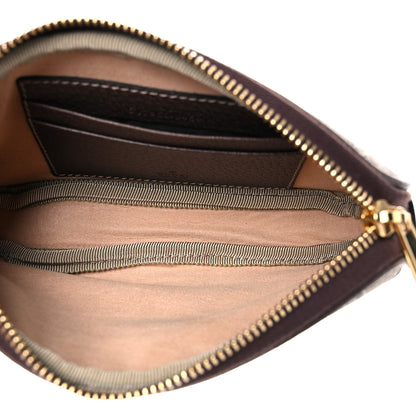 Gucci GG Supreme Monogram Ophidia Phone Case Wristlet Brown 5 of 13
