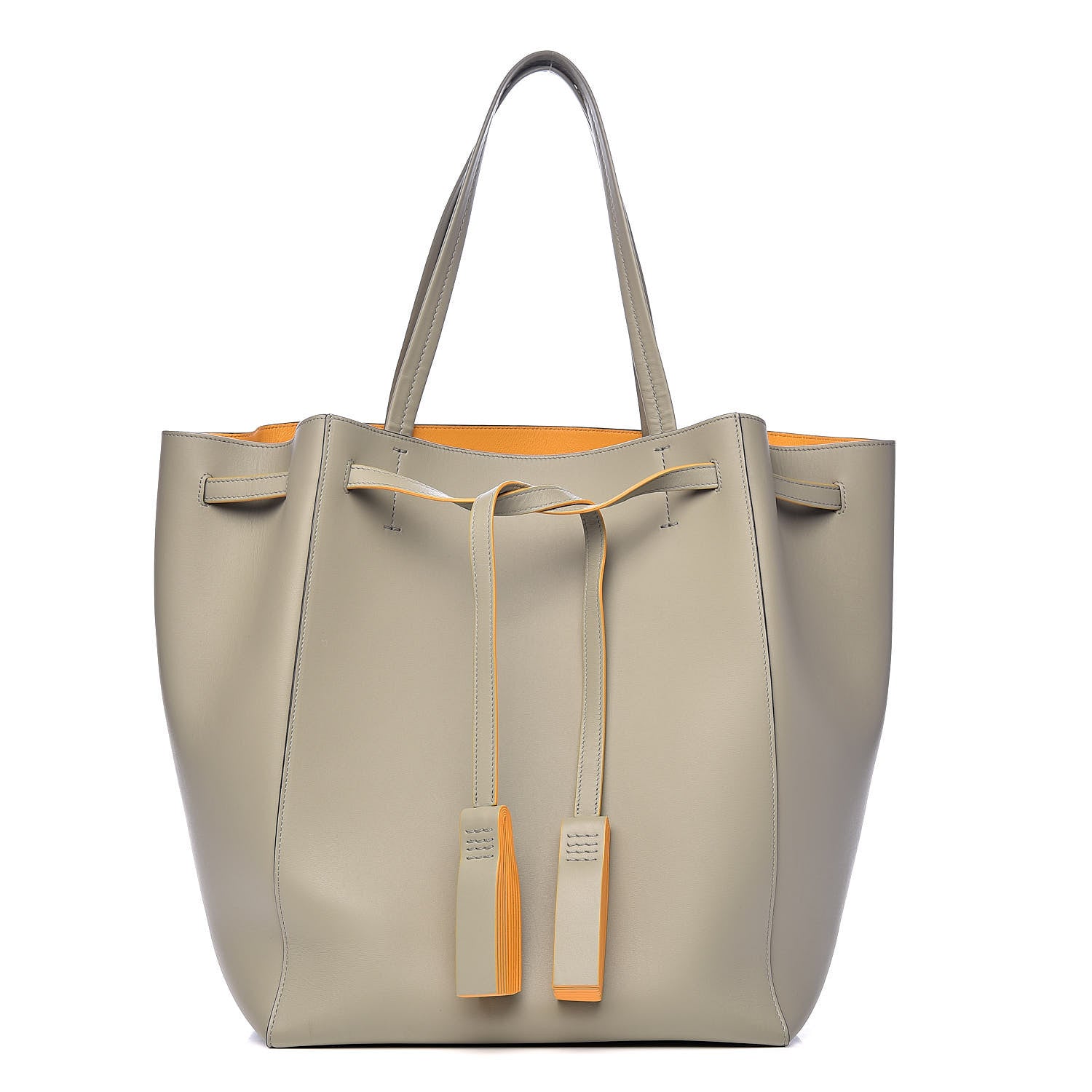 Celine Smooth Calfskin Medium Belt Cabas Phantom Arctic 1 of 11