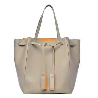 Celine Smooth Calfskin Medium Belt Cabas Phantom Arctic 1 of 11