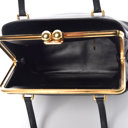 Dolce & Gabbana Calfskin Frame Bag Black 5 of 8
