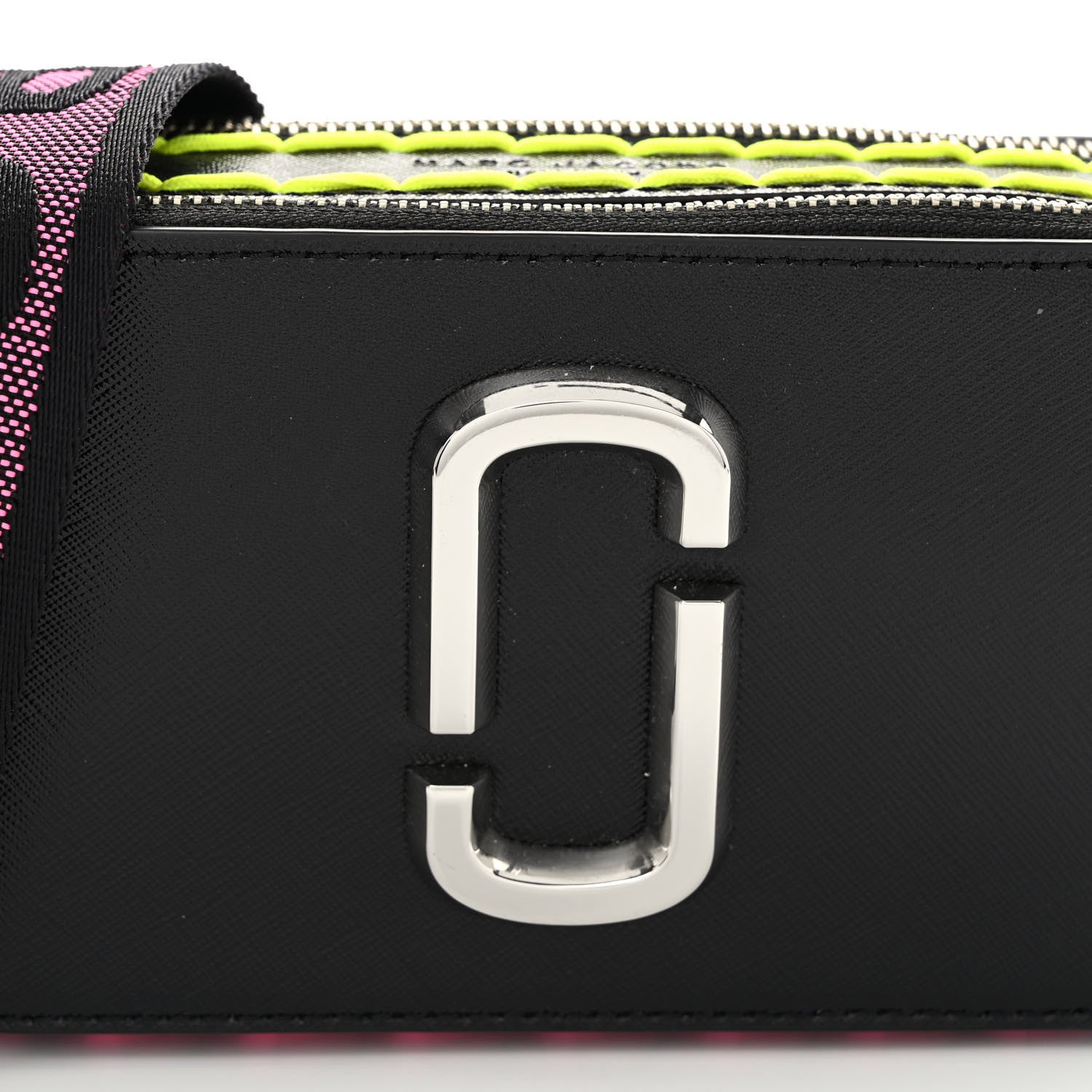 Marc Jacobs Saffiano Whipstitched Small Snapshot Camera Bag Black 8 of 10