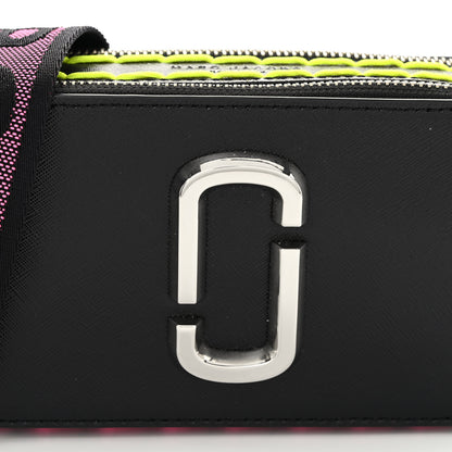 Marc Jacobs Saffiano Whipstitched Small Snapshot Camera Bag Black 8 of 10