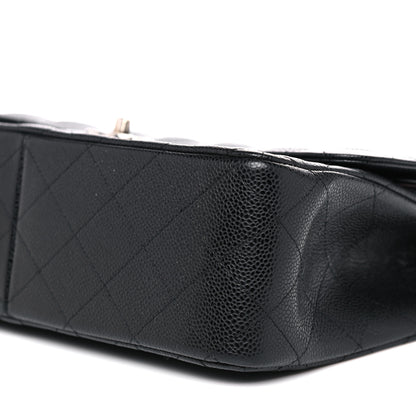 Chanel Caviar Quilted Jumbo Double Flap Black 9 of 12