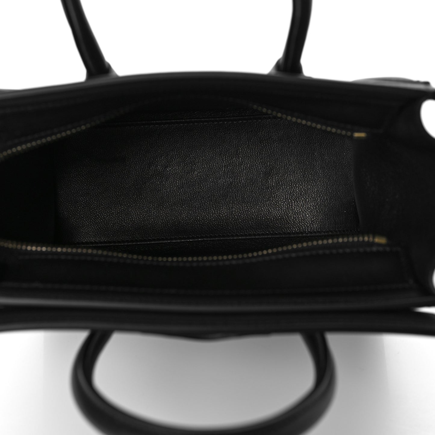 Smooth Calfskin Nano Luggage Black