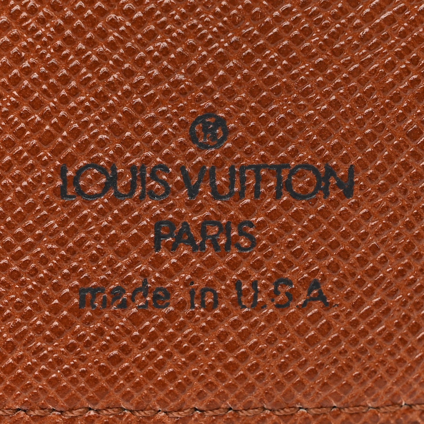 Monogram Mini Agenda Cover