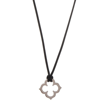 Cartier 18K White Gold Clover Necklace 1 of 6