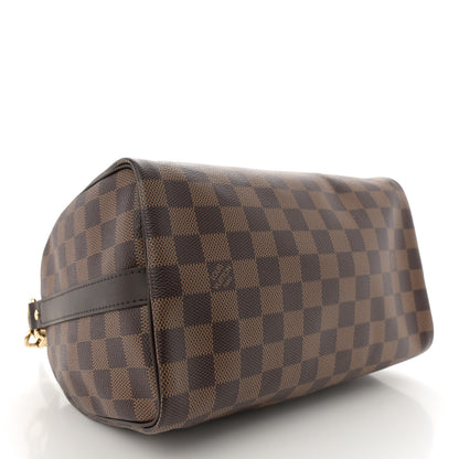 Louis Vuitton Damier Ebene Speedy Bandouliere 25 4 of 9