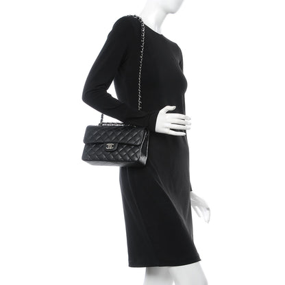 Chanel Caviar Quilted Small Double Flap Black 2 of 9