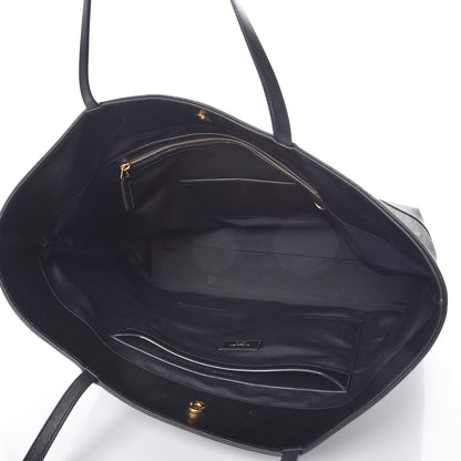 Saint Laurent Coated Canvas Large Shopping Tote Lino Nero Black 5 of 8