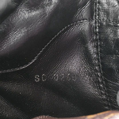 Louis Vuitton Suede Calfskin Monogram Laureate Platform Desert Boots 40 Black 8 of 8