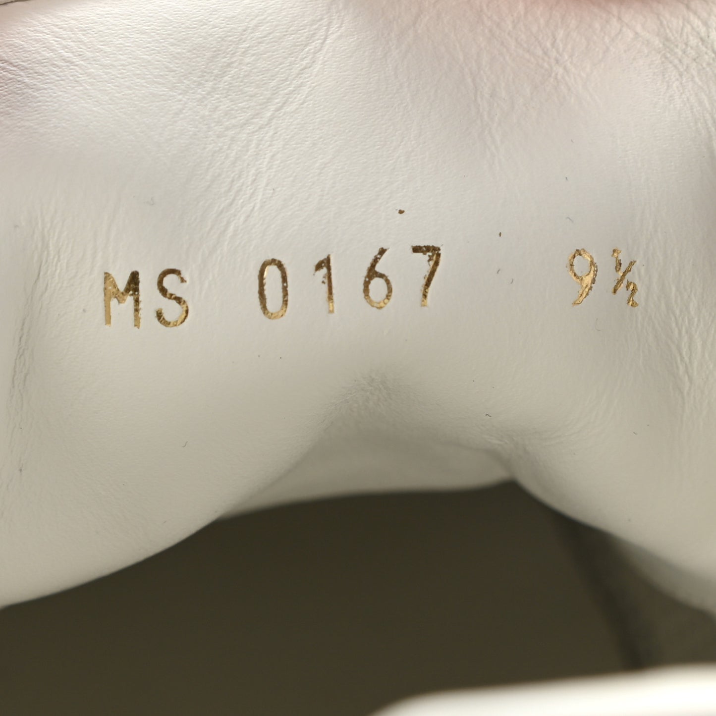 Calfskin Monogram Mens Rivoli Sneakers 9.5 White