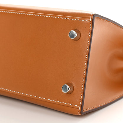 Hermes Veau Butler Kelly Sellier 25 Natural Sable 11 of 12