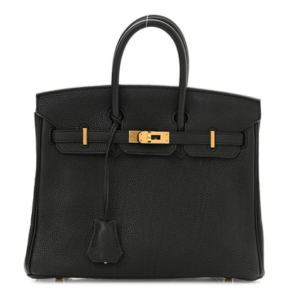 Hermes Togo Birkin 25 Black 1 of 16