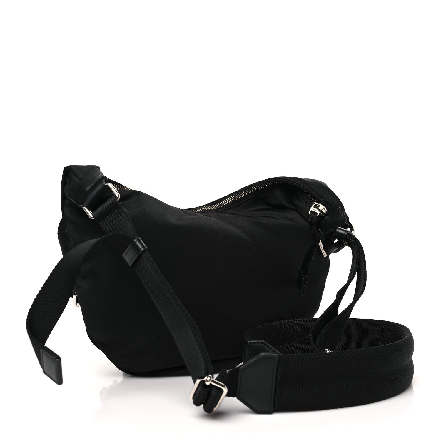 Givenchy Nylon Voyou Crossbody Bag Black 3 of 10