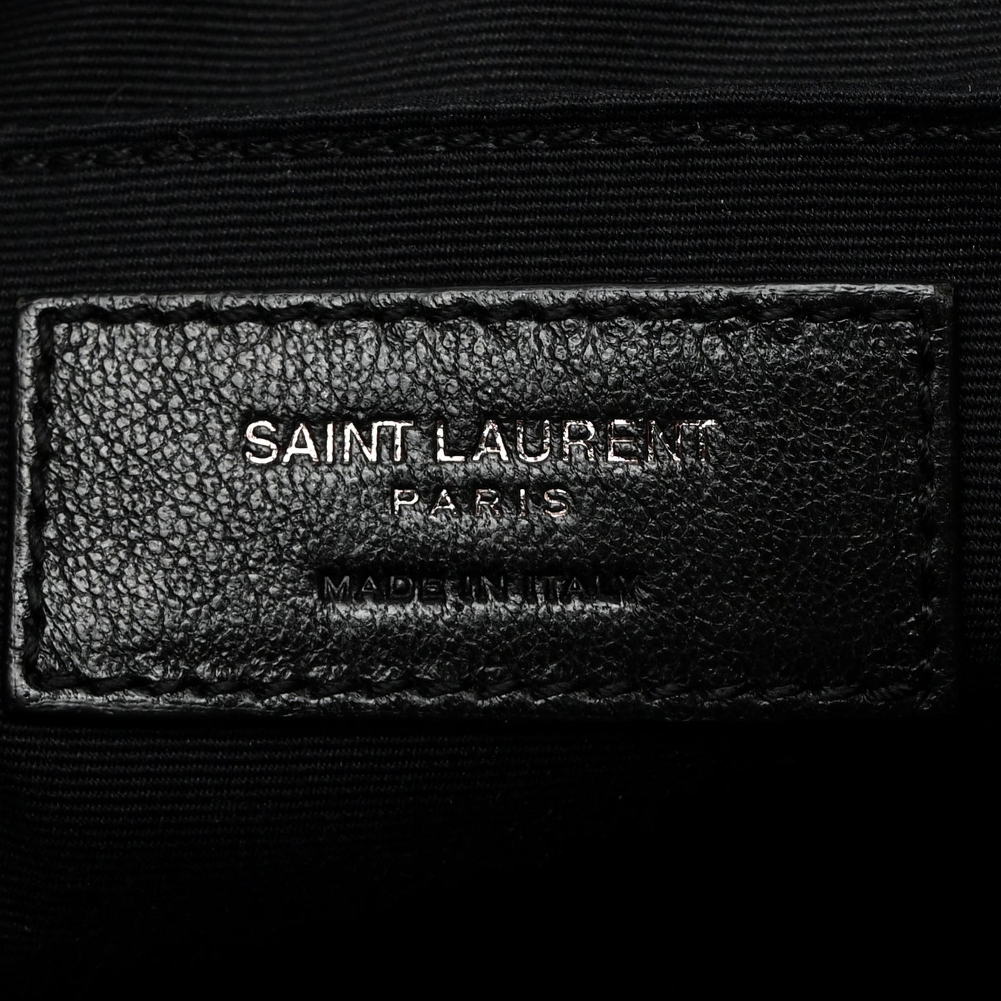 Calfskin Matelasse Monogram Lou Camera Bag Black
