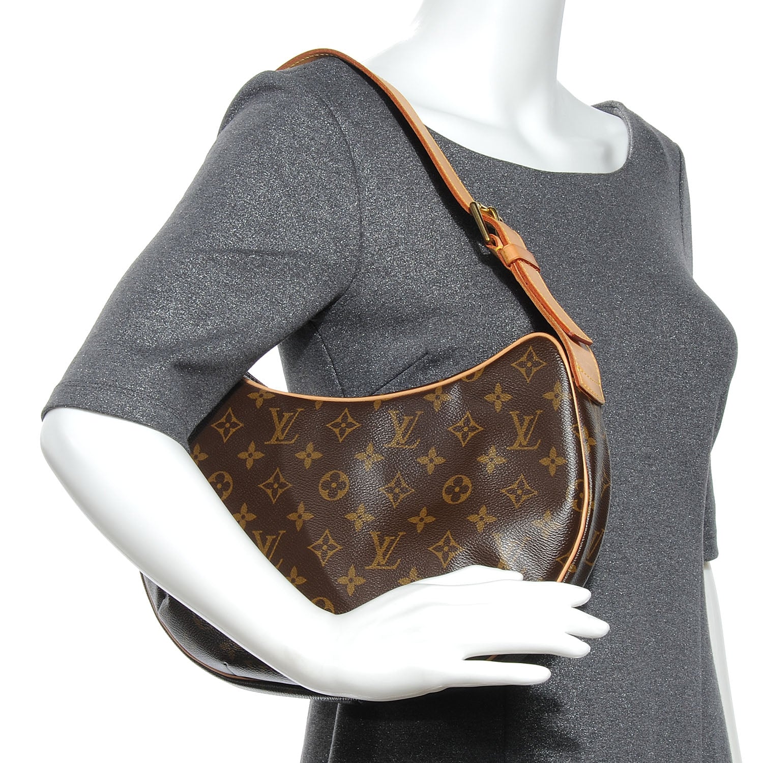 Louis Vuitton Monogram Croissant MM 2 of 8