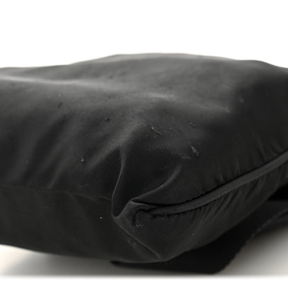 Prada Nylon Flat Messenger Bag Black 10 of 11