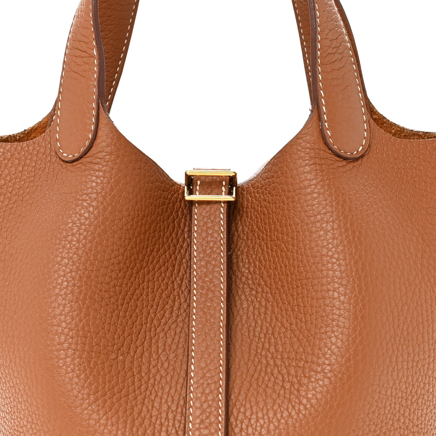 Hermes Taurillon Clemence Picotin Lock 18 PM Gold 8 of 14