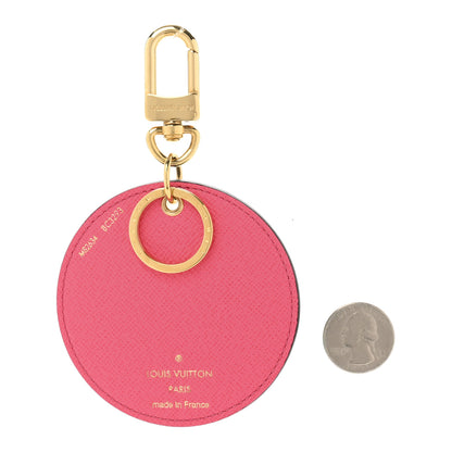 Louis Vuitton Monogram 2023 Christmas Animation Sailing Vivienne Bag Charm Key Ring Dragonfruit Pink 2 of 5