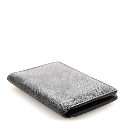 Louis Vuitton Damier Graphite 3D Pocket Organizer Black Grey 4 of 7