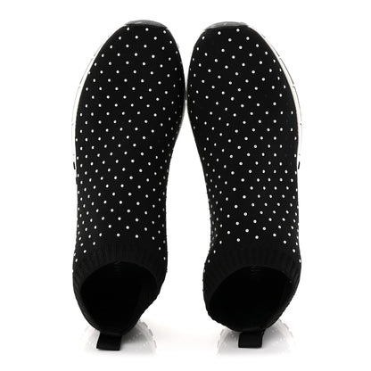 Jimmy Choo Elastic Norway Slip-On Sneakers 39 Black 5 of 9