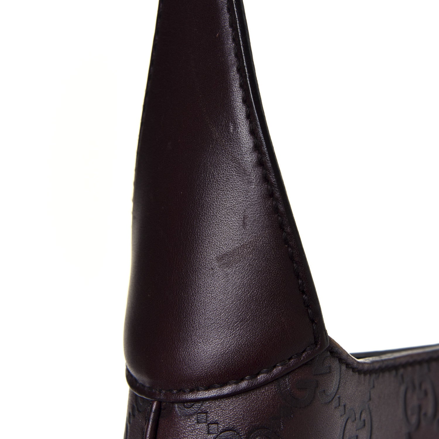 Gucci Guccissima Small Jackie O Hobo Chocolate 8 of 10