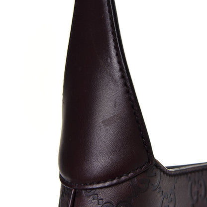 Gucci Guccissima Small Jackie O Hobo Chocolate 8 of 10