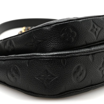 Louis Vuitton Empreinte Monogram Giant Multi Pochette Accessories Black 8 of 10