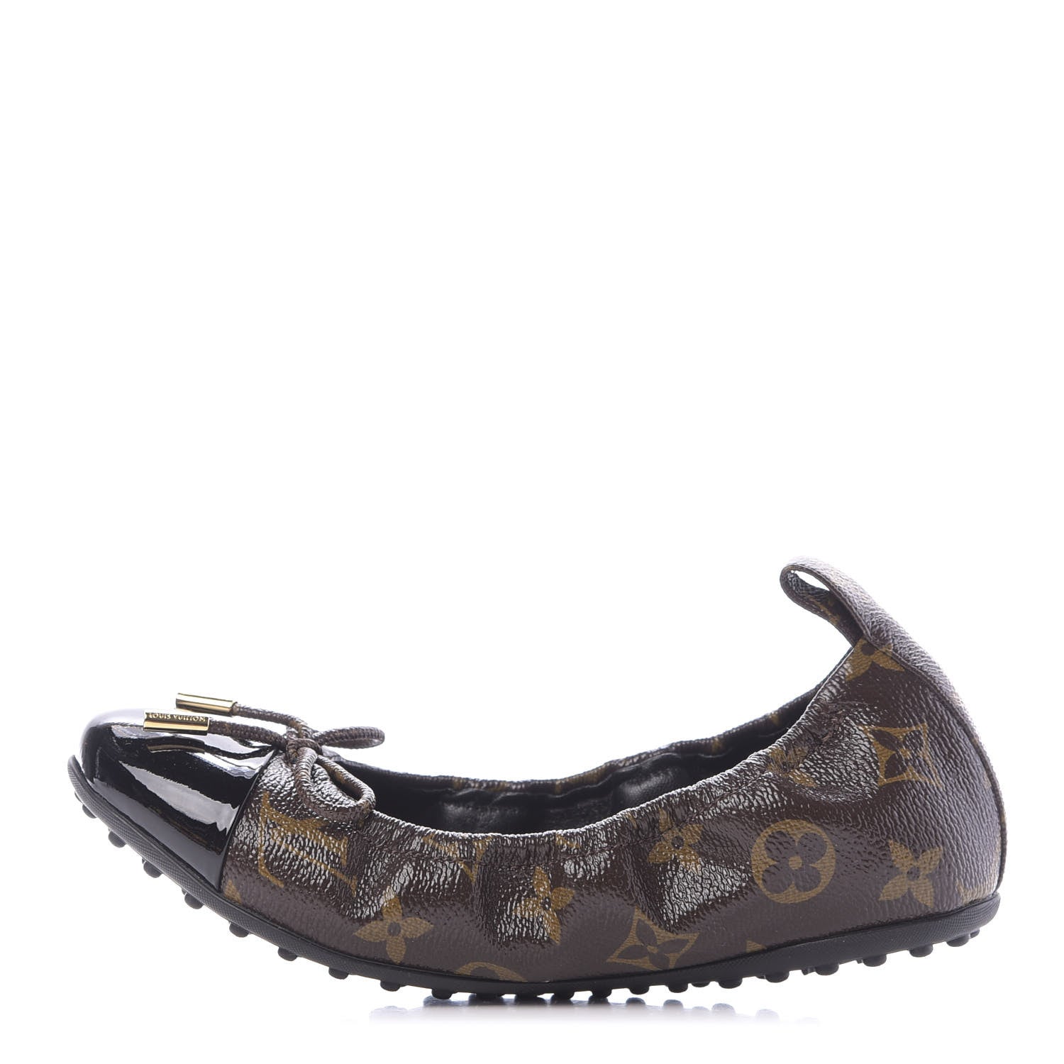 Louis Vuitton Monogram Flirty Ballerina Flats 35 Black 1 of 9