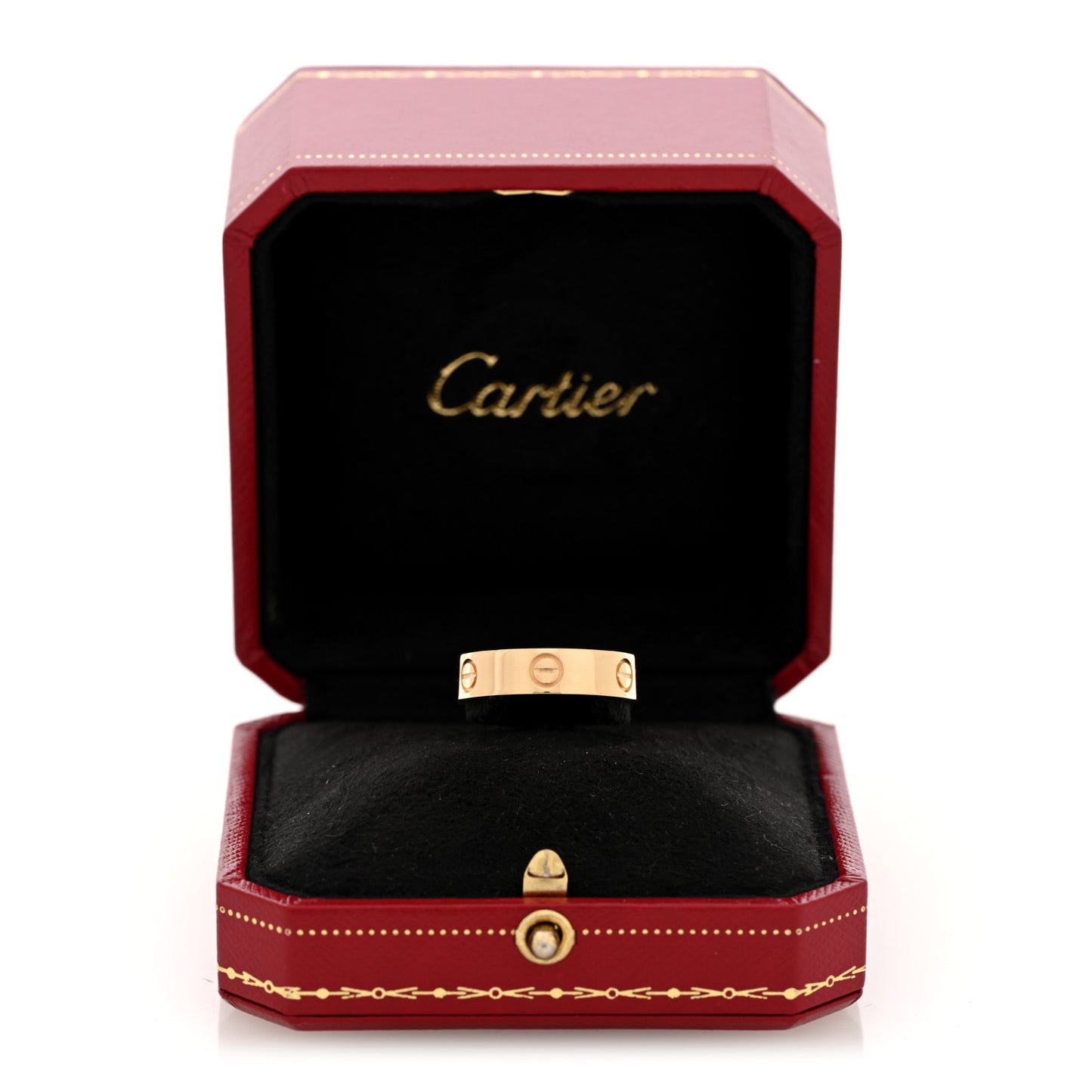 18K Yellow Gold 5.5mm LOVE Ring 59 8.75