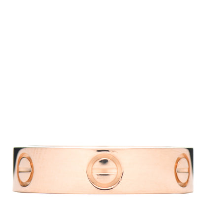 Cartier 18K Pink Gold 5.5mm LOVE Ring 60 9 3 of 5
