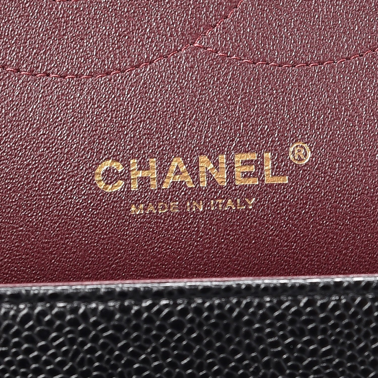 Chanel Caviar Quilted Jumbo Double Flap Black 6 of 8