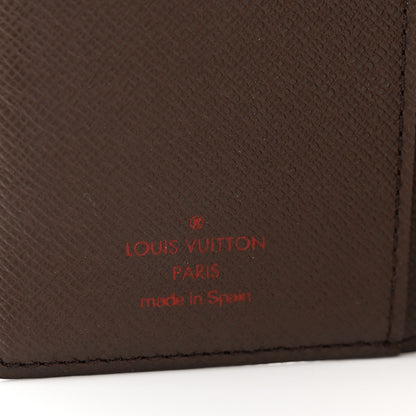 Louis Vuitton Damier Ebene Small Ring Agenda Cover 6 of 8