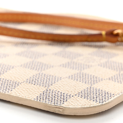 Louis Vuitton Damier Azur Neverfull MM GM Pochette 9 of 11