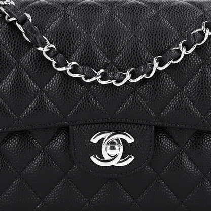 Chanel Caviar Quilted Small Double Flap Black 8 of 10