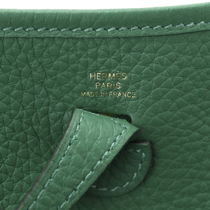 Hermes Taurillon Clemence Evelyne TPM Vert Vertigo 6 of 11