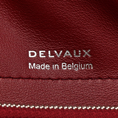 Delvaux Box Calfskin Bi-Color Brillant Compact Wallet Light Pink Red 7 of 7