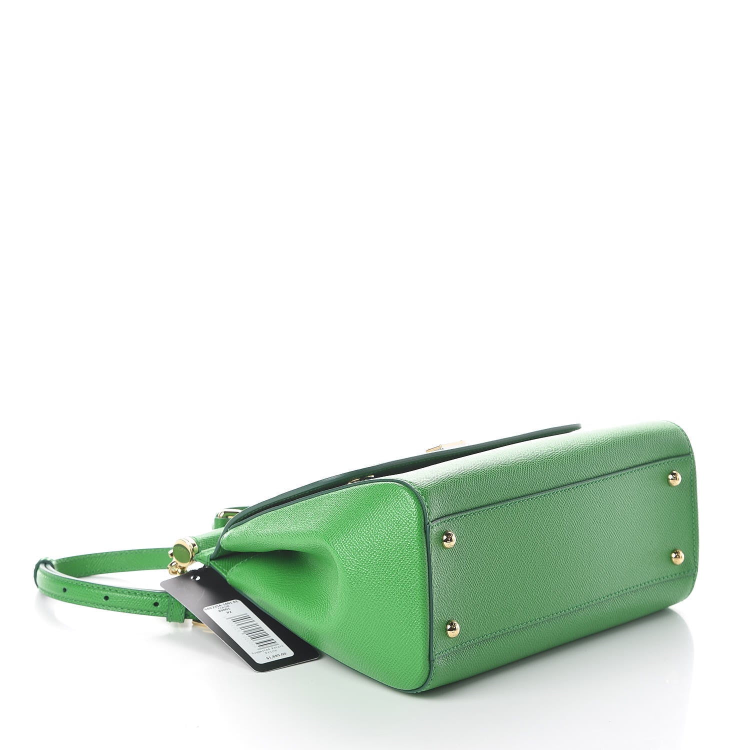 Dolce & Gabbana Dauphine Medium Miss Sicily Satchel Verde Chiaro 4 of 9