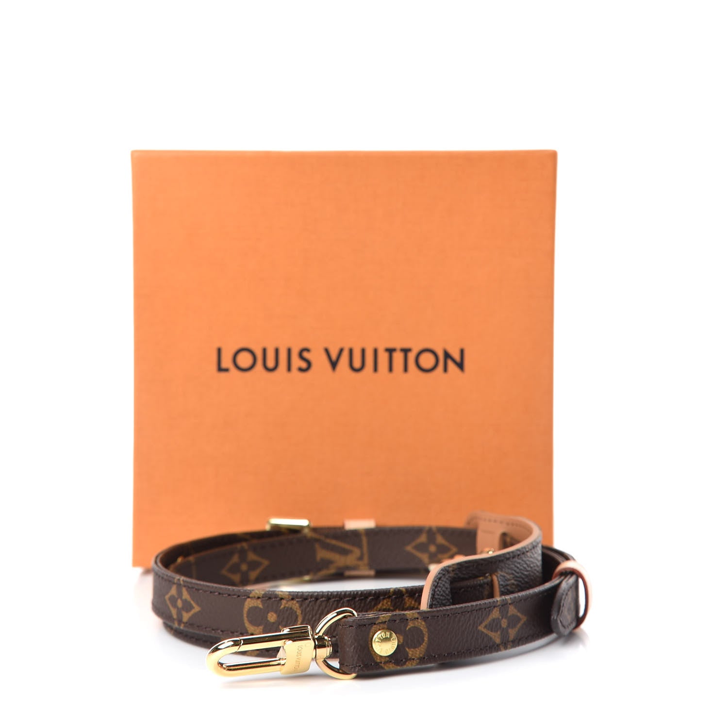 Louis Vuitton Monogram 16mm Adjustable Shoulder Strap 4 of 6
