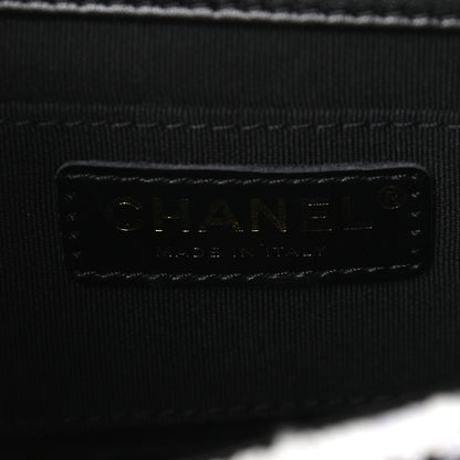 Chanel Tweed Braided Calfskin Mini My Own Frame Flap Grey Black 6 of 10