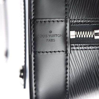 Louis Vuitton Epi Alma MM Black 6 of 12