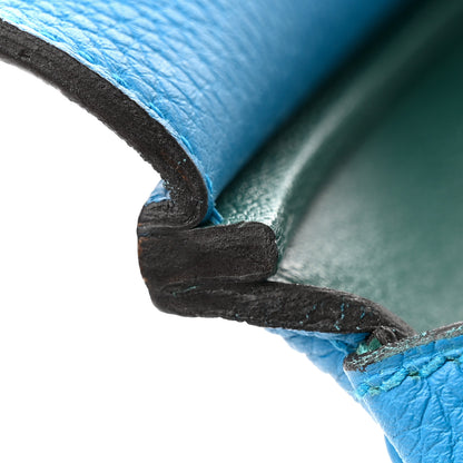 Hermes Togo Verso Birkin 30 Bleu Zanzibar Malachite 12 of 14