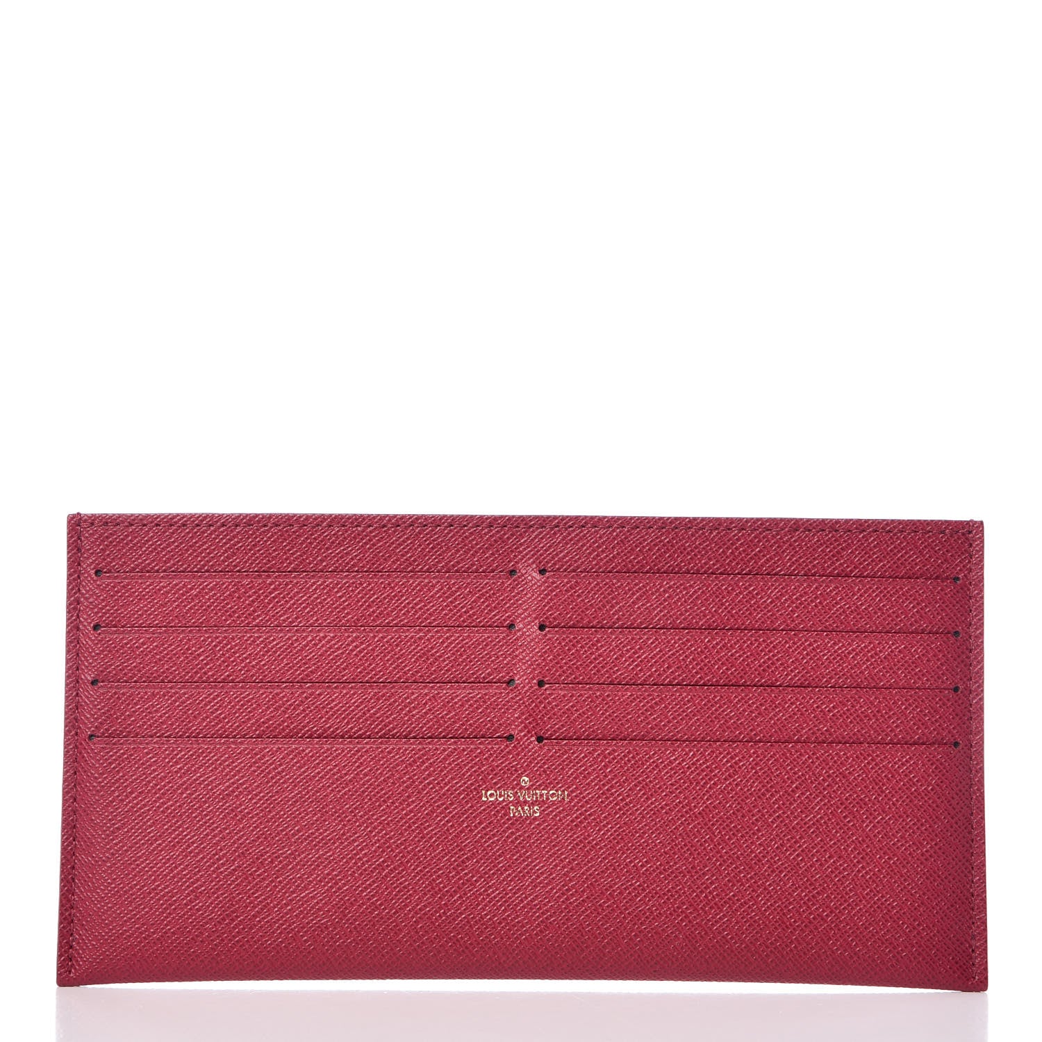 Louis Vuitton Calfskin Felicie Card Holder Insert Fuchsia 1 of 5