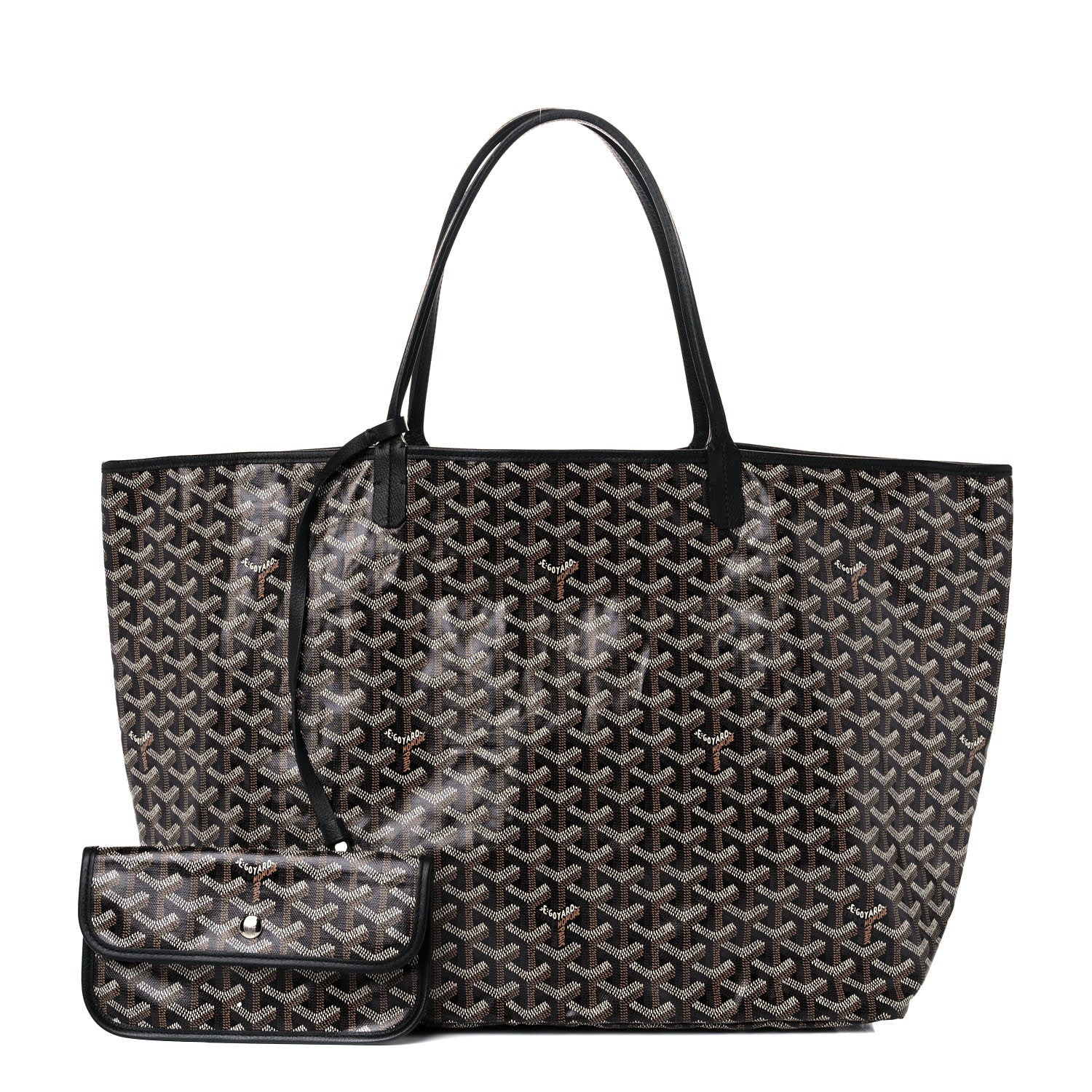 Goyard Goyardine Saint Louis GM Black 1 of 9