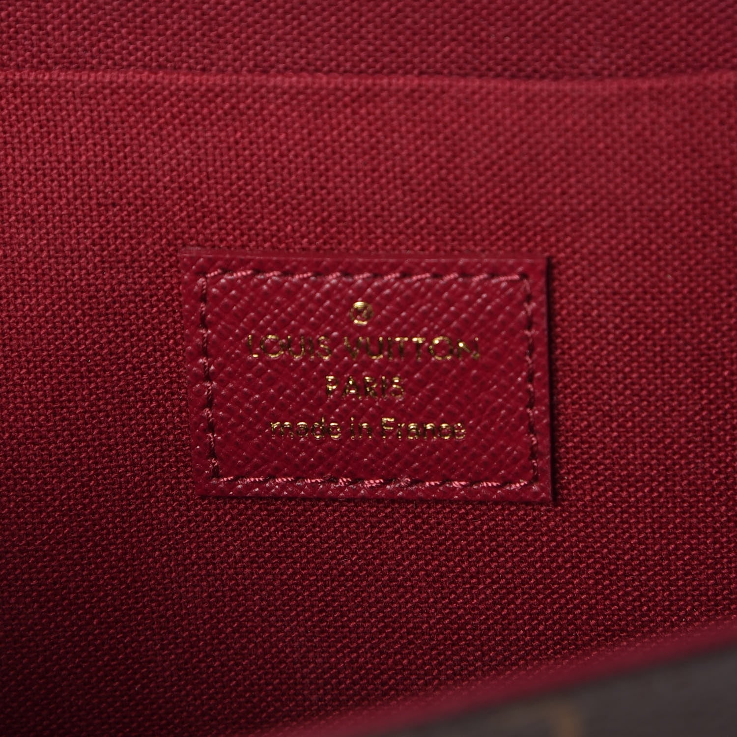 Louis Vuitton Monogram Pochette Felicie Chain Wallet Fuchsia 8 of 11