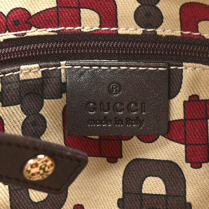 Gucci Guccissima Medium Abbey Shoulder Bag Chocolate 6 of 12
