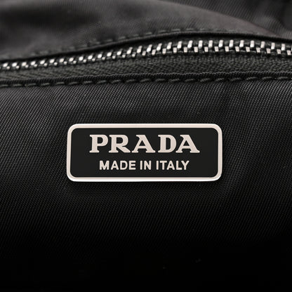 Prada Tessuto Nylon Soft Padded Medium Chain Clutch Bag Fuxia 6 of 10