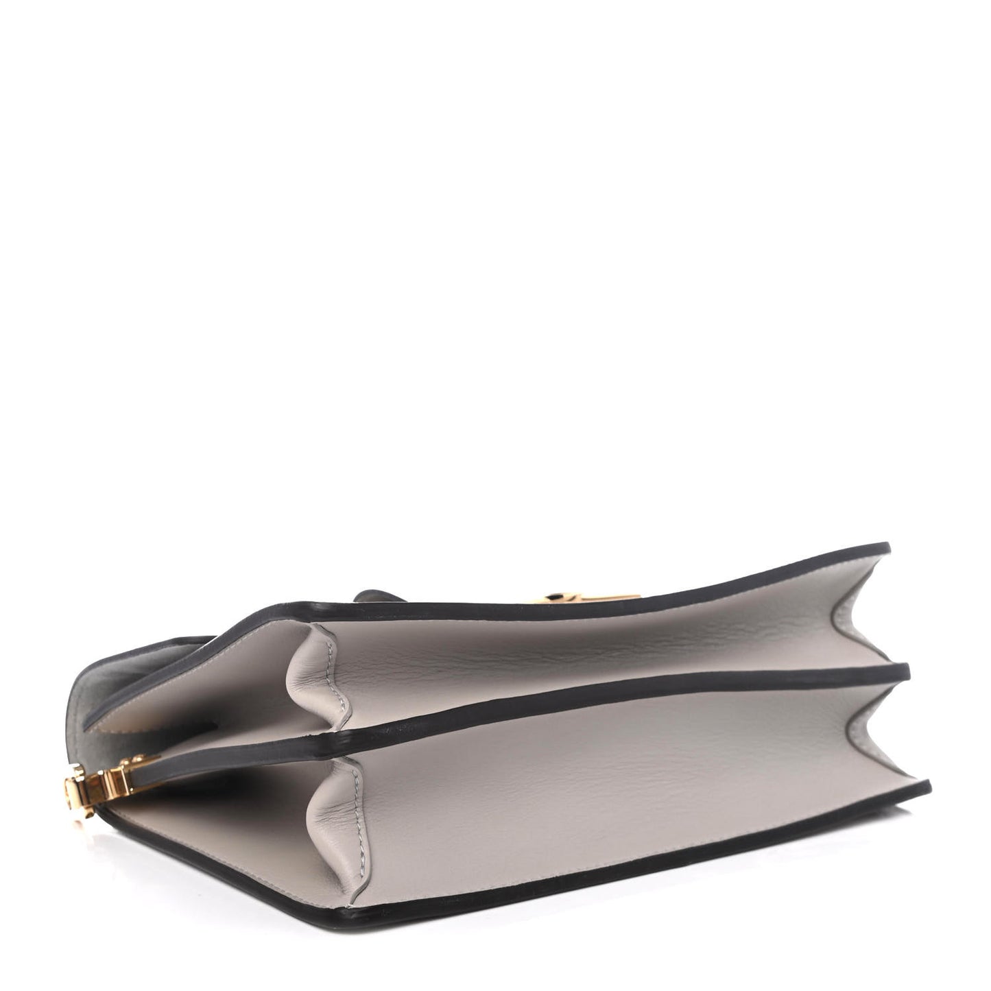 Smooth Calfskin Dauphine MM Galet