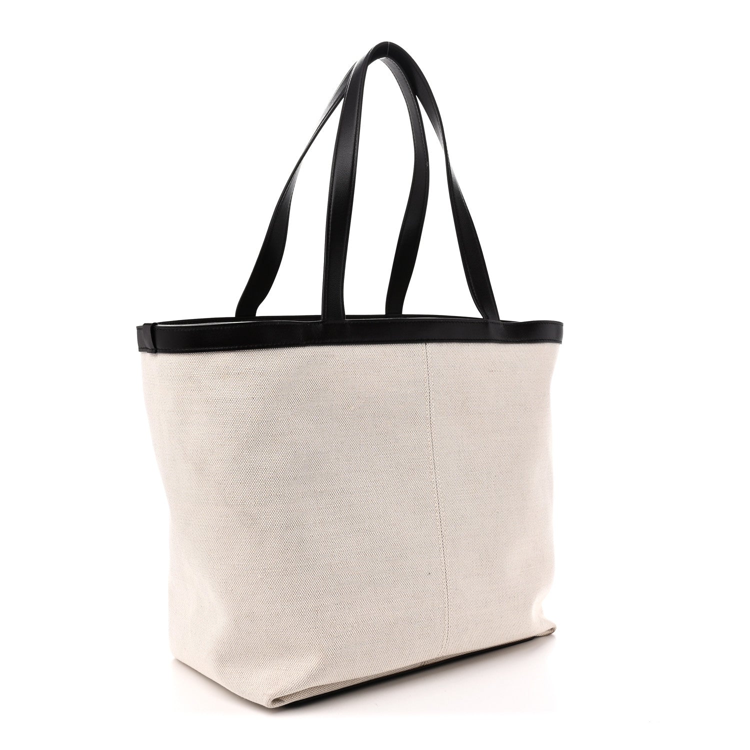Bottega Veneta Canvas Mix Nappa Intrecciato Medium Flip Flap Tote Natural Fondant 3 of 9