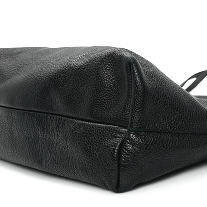 Salvatore Ferragamo Calfskin Tote Black 9 of 11